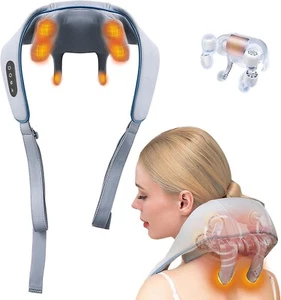 🔥🔥YIZER Mini Shiatsu Neck Massager for Neck & Shoulder with Heat (Gray)🔥🔥 - Picture 1 of 7