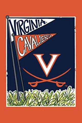 Virginia Cavaliers Garden Flag-12x18 by Magnolia Lane- New Cover