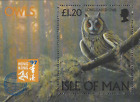 1997 Isle of Man Sg MS740 Owls Unmounted Mint