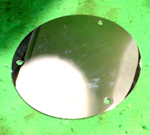 EMGO 58-82500 HARLEY STYLE CHROME DERBY COVER 3 HOLES SUIT BIG TWINS 1970 ON - Bild 1 von 2