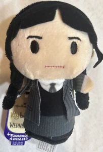 Hallmark Itty Bitty Bittys Jenna Ortega Wednesday Addams Family Plush Mini Doll - Picture 1 of 2