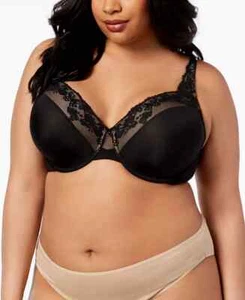 Olga Cloud 9 Lace Underwire Contour Bra 40DD Black GF7961A - Picture 1 of 8