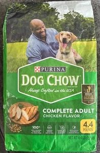Purina Dog  Chow Food 4.4 lb Bag, Complete Adult Chiquen Flavor - Picture 1 of 1