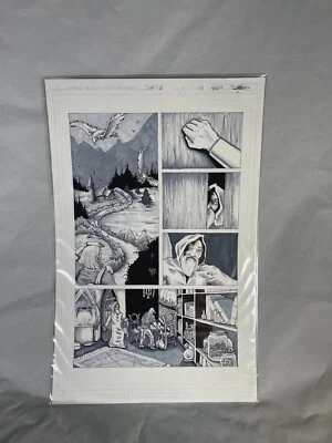 Original SoTA Comic Book Page 13 Artwork - Origin Museum - Big Box PC - Image 1 of 2