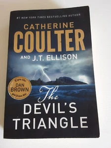 The Devils Triangle By Catherine Coulter J.T Ellison Crime Thriller Paperback - Picture 1 of 10