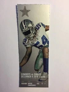 DALLAS COWBOYS VS PHILADELPHIA EAGLES DECEMBER 9, 2018 TICKET STUB - Picture 1 of 1