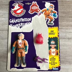 The Real Ghostbusters Ray Stantz Fright Features 1988 Kenner Vintage Figure - Imagen 1 de 9