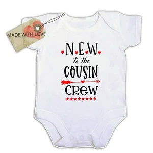 NEU BEI DER COUSINE CREW BABY WESTE JUNGE/MÄDCHEN BODY - Bild 1 von 1