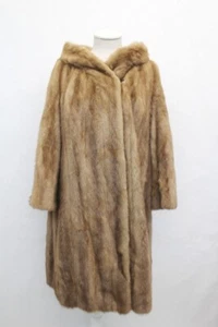 SCRAP ITEM: PASTEL MINK FUR COAT JACKET WOMEN WOMAN SIZE N/A - Picture 1 of 5