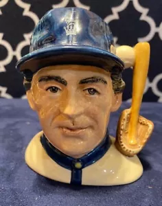 Royal Doulton "The Baseball Player" D6878 Toby Mug Dated 1990 - Picture 1 of 6