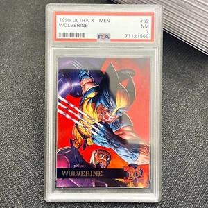 1995 Fleer Ultra X-men Comic Card #52 Wolverine PSA 7 - Bild 1 von 2