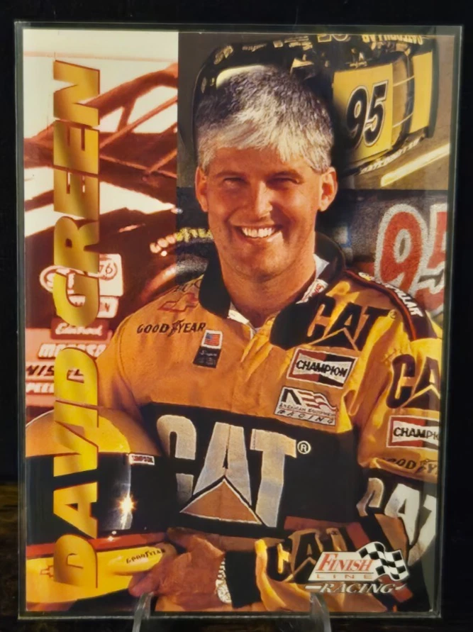 Finish Line - 1996 - David Green - #64 NASCAR - Card - Image 1 of 2