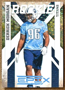 2010 Panini Epix Platinum Rookie #127 Derrick Morgan /50 Titans Numbered SSP RC - Picture 1 of 3