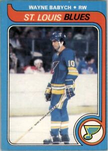 1979-80 O-PEE-CHEE NHL HOCKEY #142 WAYNE BABYCH RC RECRUE ST. LOUIS BLUES
