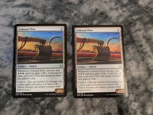Colossal Plow x2 Magic The Gathering MTG Kaldheim 236/285 U 2021 - Picture 1 of 3