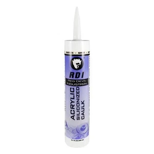 Red Devil 08462I RD Pro Construction Grade Siliconized Acrylic Sealant 10.1 o... - Picture 1 of 3