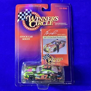 1998 Winners Circle 1:64 Druckguss NASCAR Kenny Irwin GI Joe Ford Thunderbird - Bild 1 von 2