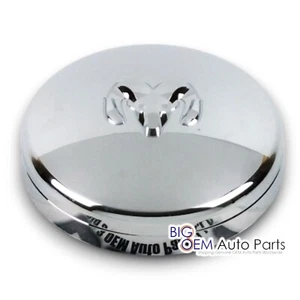 2003-2018 Dodge Ram 3500 Front Dually Chrome Wheel Hub Center Cap new OEM - Picture 1 of 3