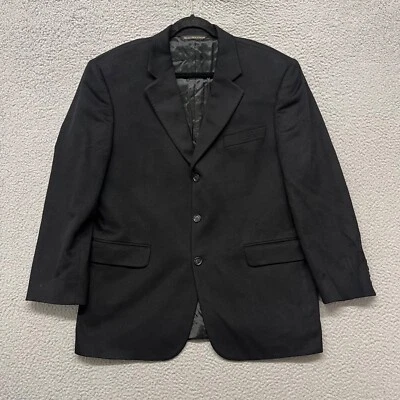 Blazer Jack Victor Loro Piana 100 % cachemir para hombre 44 negro abrigo deportivo clásico Foto 1 de 4