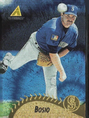 1995 Pinnacle Museum Collection Chris Bosio Baseball Card #13 - Image 1 of 2