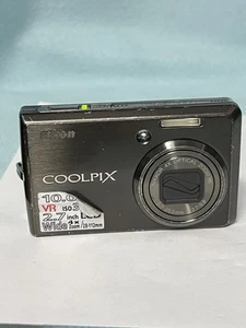 Nikon COOLPIX S600 10,0-MP-Digitalkamera – schieferschwarz - Bild 1 von 4