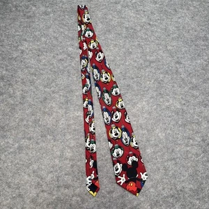 Vintage Mickey Unlimited Neck Tie By Balance Inc The Tie Works 58'' X 3.75'' - Picture 1 of 5
