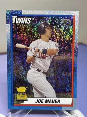 Topps All-Star Rookie Cup 2021 - Joe Mauer #69 Holofractor/99 Foto 1 de 2