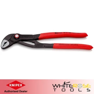 KNIPEX Cobra QuickSet High Tech Water Pump Pliers Pipe Grips 250mm 87 21 250 - Picture 1 of 3