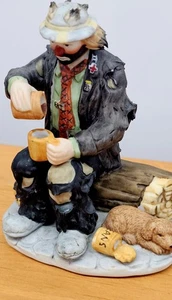 Emmett Kelly Jr. "DINING OUT" Clown Figur - FLAMBRO Signature Collection - Bild 1 von 2