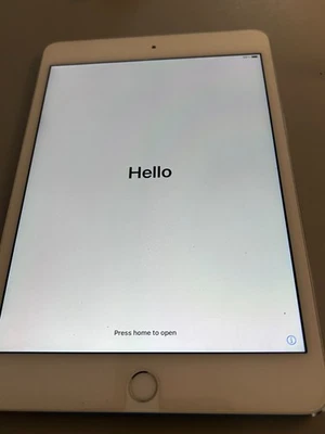 Apple iPad mini 4 128GB (Wi-Fi) A1538 Plateado - Excelente Estado Foto 1 de 4