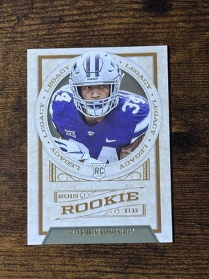 2019 Tennessee Titans ROOKIE Alex Barnes Panini Legacy ROOKIE CARD #142 - Image 1 of 2