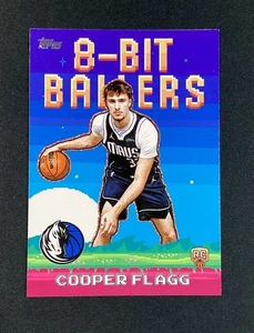 2025-26 Topps Basketball Cooper Flag Rookie 8-Bit Ballers #8B-31 Mavericks - Picture 1 of 2