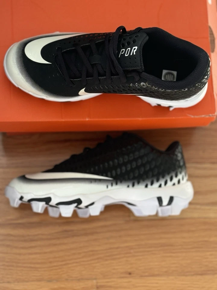 Botines de béisbol Nike Vapor Ultrafly Keystone 6Y negros blancos Foto 1 de 4