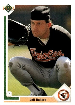1991 Upper Deck #260b Jeff Ballard [GOATCARDS] - Image 1 of 2