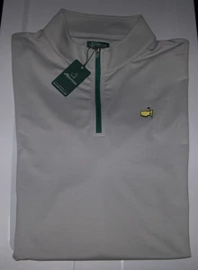 NEW PETER MILLAR Zip Pullover Sweater Shirt Perth MASTERS AUGUSTA NATIONAL 4XL - Picture 1 of 8