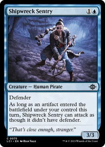 Foil - Shipwreck Sentry - 75 / NM / English - Picture 1 of 1