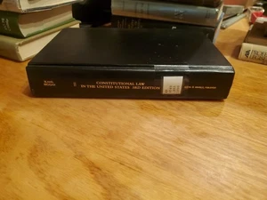 CONSTITUTIONAL LAW IN THE UNITED STATES by Bland, Brogan 1998 HC - Picture 1 of 14