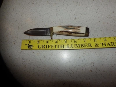 Винтажный нож Kershaw США Don Harrison на заказ, неиспользованный, олень! Отличный подарок! NK-4 - Изображение 1 из 4