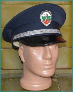 Bulgarian Police officer uniform Visor Cap sz. 59 - Picture 1 of 4