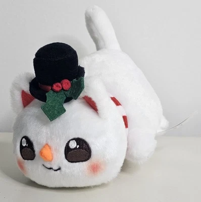 Peluche de gato Aphmau MeeMeows Holiday edición limitada 2024 - muñeco de nieve gato Foto 1 de 4