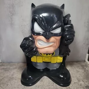Rare Batman Halloween Foam Candy Bowl Holder Home Decor Man Cave DC Comics - Picture 1 of 7