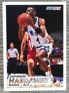 Anfernee Hardaway 1993-94 Fleer #343 RC Rookie Orlando Magic - Picture 1 of 2