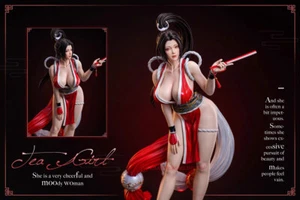 Long Studio & Pop Studio Mai Shiranui Tea Girl Limitado GK Versión Roja - Imagen 1 de 9