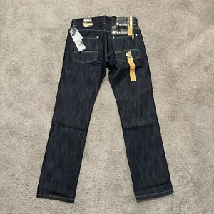 Baggy Vintage Y2K Southpole Denim Dark Wash Jeans Size 34 Brand New - Picture 1 of 7