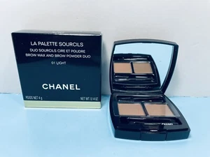 CHANEL - LA PALETTE SOURCILS - BROW WAX AND BROW POWDER DUO - 01 LIGHT - BOXED - Bild 1 von 1