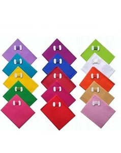 Saree Fall Cotton Saree Falls with Thread pack of 12 Assorted color - Picture 1 of 6