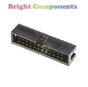 5 Pack - 26 Way IDC Box Header Connector - Straight - 2.54mm - UK Seller - Picture 1 of 1