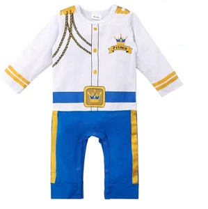 Baby Outfit Prinz Junge Druckknopfverschluss, blau, 12 bis 18 Monate alt Custome Halloween - Bild 1 von 3