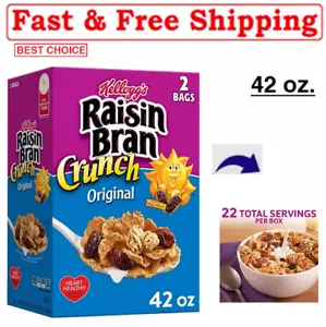 Kellogg's Original Raisin Bran Crunch Breakfast Cereal (42 oz.) - Picture 1 of 7