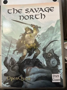 The Savage North - For Openquest 2nd edition D101 Roleplaying RPG Book - Picture 1 of 5
